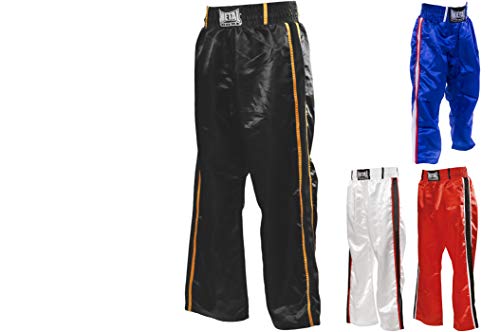 METAL BOXE Kickboxhose, Schwarz/Gold, Größe 130 cm METAL BOXE Kickboxhose, Schwarz/Gold, Größe 130 cm von METAL BOXE