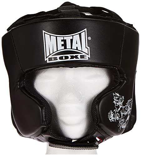 METAL BOXE Kinder MB117 Helm, Schwarz, one Size von METAL BOXE