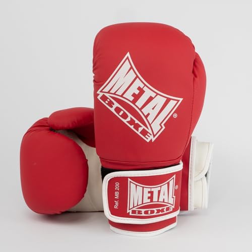Metal Boxe MB200 Gants de boxe Rouge 12 oz Metal Boxe MB200 Gants de boxe Rouge 12 oz von METAL BOXE