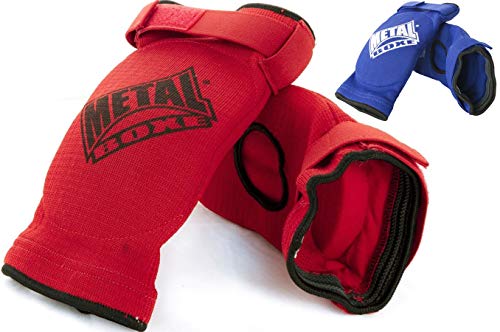 METAL BOXE Metal Boxing Ellenbogenbandage, rot, Sénior von METAL BOXE