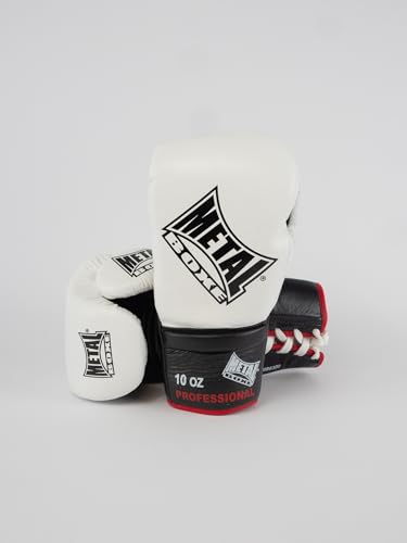 METAL BOXE Pro Sirius Boxhandschuhe, Leder, Schnürsenkel, Weiß, 08 oz METAL BOXE Pro Sirius Boxhandschuhe, Leder, Schnürsenkel, Weiß, 08 oz von METAL BOXE