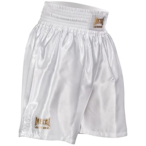 METAL BOXE Short Boxe Anglaise Pro Line Blanc/Gold M METAL BOXE Short Boxe Anglaise Pro Line Blanc/Gold M von METAL BOXE
