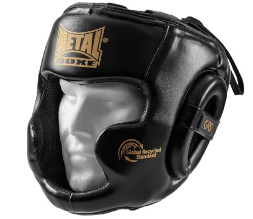 METAL BOXE Uni – Erwachsene Casque intégral GRS Kampfsporthelme, Schwarz/Gold, Taille Unique METAL BOXE Uni – Erwachsene Casque intégral GRS Kampfsporthelme, Schwarz/Gold, Taille Unique von METAL BOXE