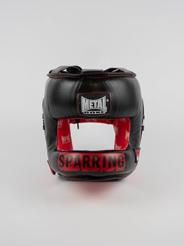 METAL BOXE Unisex – Erwachsene Casque à Barre Sparring Senior Kampfsporthelme, Schwarz/Rot METAL BOXE Unisex – Erwachsene Casque à Barre Sparring Senior Kampfsporthelme, Schwarz/Rot von METAL BOXE