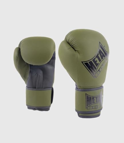 METAL BOXE Unisex – Erwachsene Gants de Boxe Entraînement Kaki 10 oz Boxhandschuhe, Khaki METAL BOXE Unisex – Erwachsene Gants de Boxe Entraînement Kaki 10 oz Boxhandschuhe, Khaki von METAL BOXE