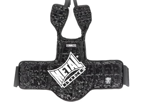 METAL BOXE Unisex – Erwachsene Plastron réversible Mirror Wendbarer Brustpanzer, Schwarz, Taille 2 von METAL BOXE