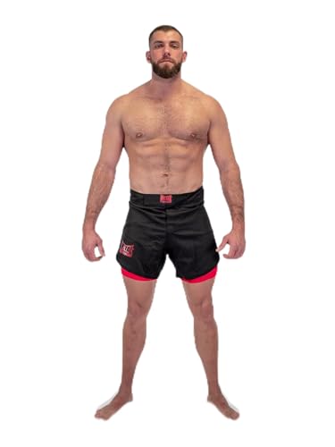 METAL BOXE Unisex – Erwachsene Short MMA Dual Noir/Rouge L, Schwarz/Rot, Large METAL BOXE Unisex – Erwachsene Short MMA Dual Noir/Rouge L, Schwarz/Rot, Large von METAL BOXE