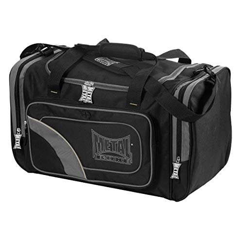 METAL BOXE Mixte Mb030 Sac de Sport, Noir/Gris/Jaune, M EU METAL BOXE Mixte Mb030 Sac de Sport, Noir/Gris/Jaune, M EU von METAL BOXE