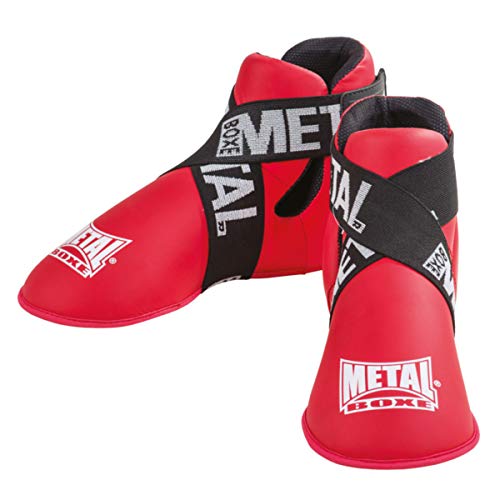 Metal Box – Fußschutz Full Contact, Rot L rot von METAL BOXE