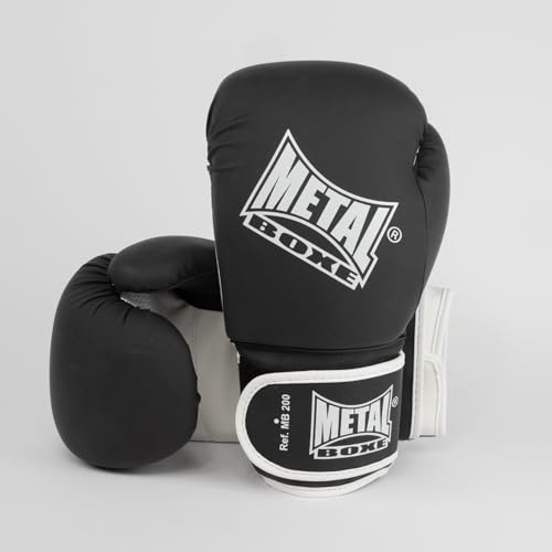 Metal Boxe MB200 Gants de boxe Noir 12 oz Metal Boxe MB200 Gants de boxe Noir 12 oz von METAL BOXE