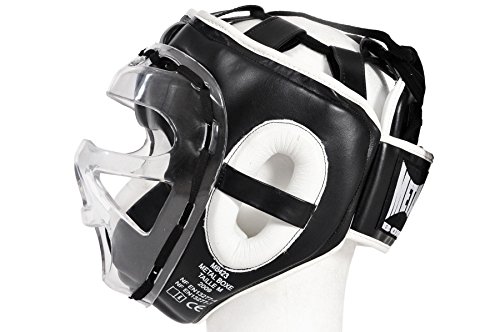 Metal Boxe Schutzmaske, Kampfsport/Martial Arts, Schwarz, Größe XL von METAL BOXE