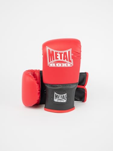 Metal Boxe Taschenhandschuh, Unisex, Erwachsene, Rot, SR von METAL BOXE