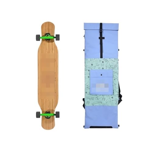 METHEDS Skateboard Tasche Suitable for Long Board, Tragbare Skateboard-Tasche, Geeignet für Reisen Frauen Männer Anfänger(Black) von METHEDS