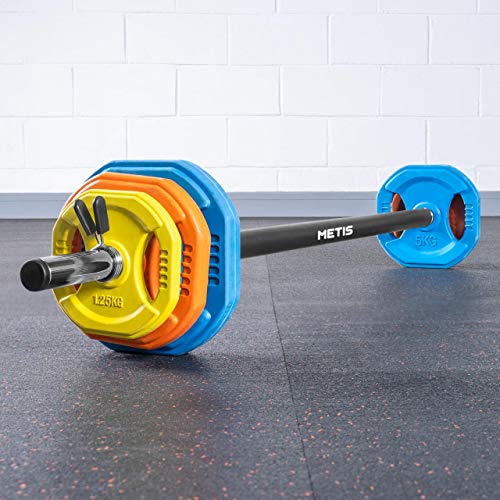 METIS Verstellbares Langhantelset – 20kg Gewicht Set für Ganzkörper Training… METIS Verstellbares Langhantelset – 20kg Gewicht Set für Ganzkörper Training… von METIS