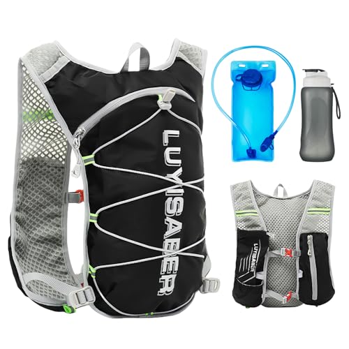 Fahrradrucksack, 20L Laufrucksack, Trinkrucksack Laufen, Laufweste mit Trinkflasche, Trailrunning Rucksack, Trinkrucksack Trail Rucksack Trinkweste für Laufen, Jogging, Trailrunning, Radfahren Fahrradrucksack, 20L Laufrucksack, Trinkrucksack Laufen, Laufweste mit Trinkflasche, Trailrunning Rucksack, Trinkrucksack Trail Rucksack Trinkweste für Laufen, Jogging, Trailrunning, Radfahren von MEYAGOT