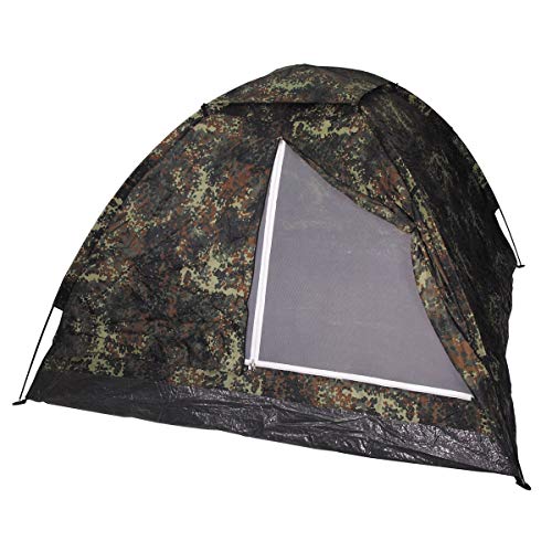 MFH 3 Personen Zelt Monodom mit Moskitonetz Flecktarn MFH 3 Personen Zelt Monodom mit Moskitonetz Flecktarn von MFH