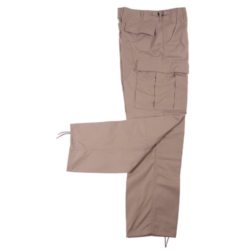 MFH 01334F US BDU Kampfhose Rip Stop (Khaki/3XL) von MFH