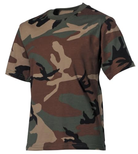 MFH 17011T Kinder Army Tarn T-Shirt (Woodland/XXL (170/176)) von MFH