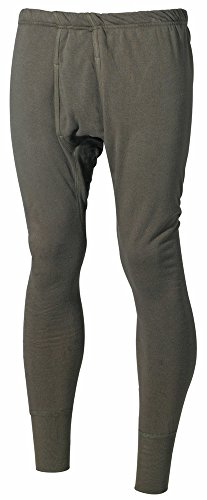 BW Bundeswehr Plüsch Unterhose kurzarm oliv 4-10 5,Oliv von MFH