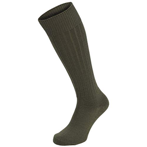 MFH BW Stiefelsocken, Oliv, Wintersocken, Frotteesohle, Keilferse, sehr warm von MFH