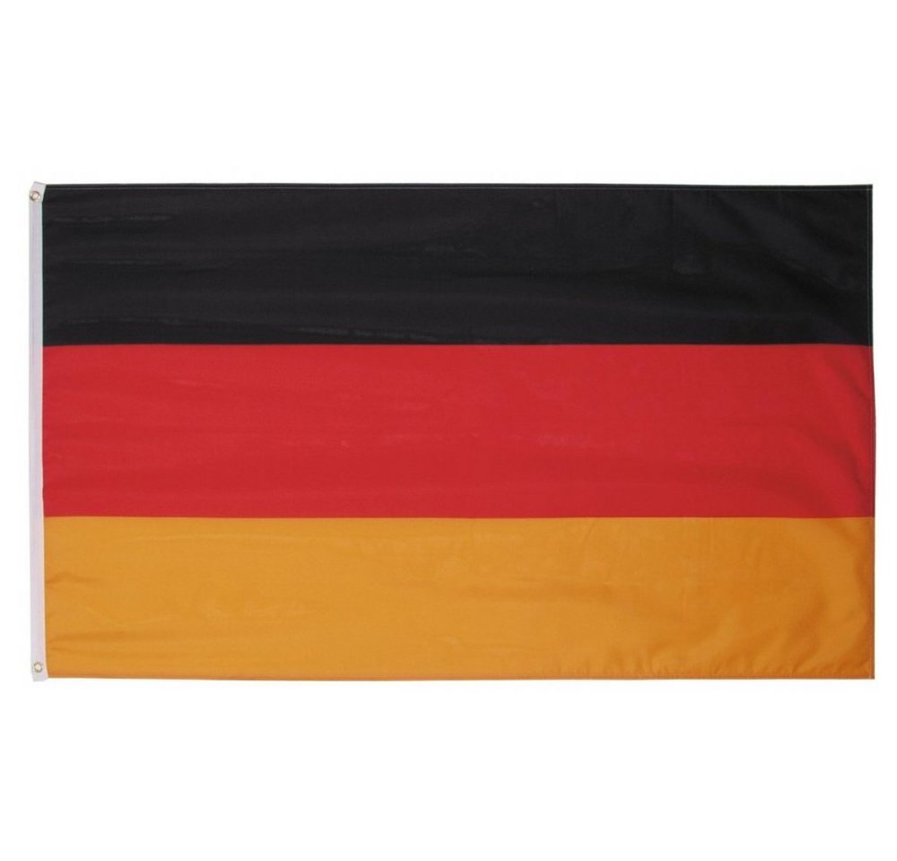 MFH Fahne MFH Fahne 90 x 150 cm - Deutschlandfahne - schwarz/rot/gold von MFH