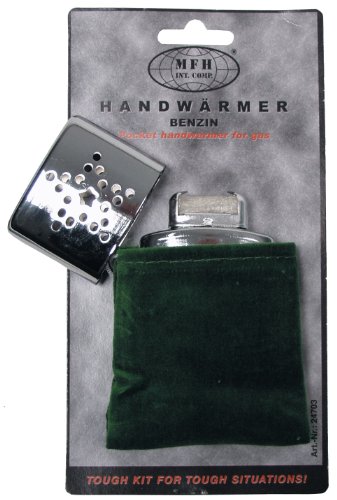MFH 24703 Handwärmer Benzin, chrom, 20.5 cm x 11 cm x 2 cm MFH 24703 Handwärmer Benzin, chrom, 20.5 cm x 11 cm x 2 cm von MFH