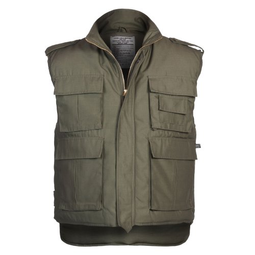 MFH Herren 04102b-outdoorvest Outdoorweste, Oliv, XXL EU MFH Herren 04102b-outdoorvest Outdoorweste, Oliv, XXL EU von MFH