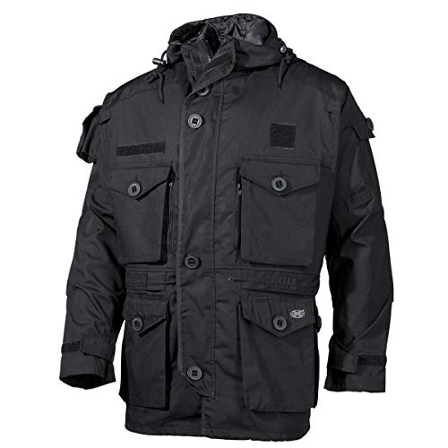 MFH Herren Commando Jacke Smock Schwarz Größe XL von MFH