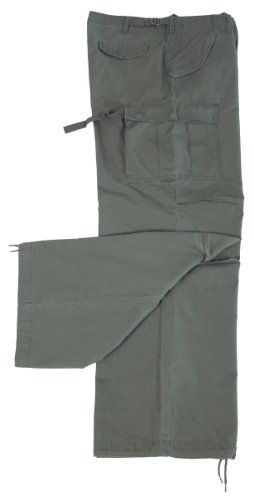 MFH Herren Kampfhose US M65 Rip Stop, Oliv-Stonewashed, XL, 01364B MFH Herren Kampfhose US M65 Rip Stop, Oliv-Stonewashed, XL, 01364B von MFH