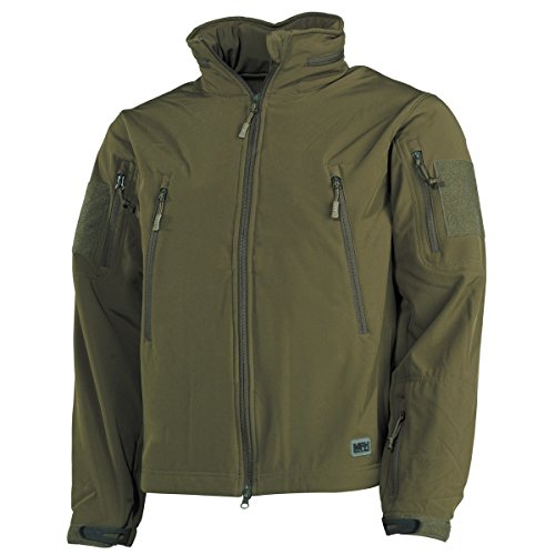 MFH Herren Scorpion Soft Shell Jacket OD Green Größe XL von MFH