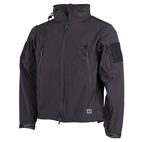 MFH Herren Scorpion Soft Shell Jacket Schwarz Größe S von MFH