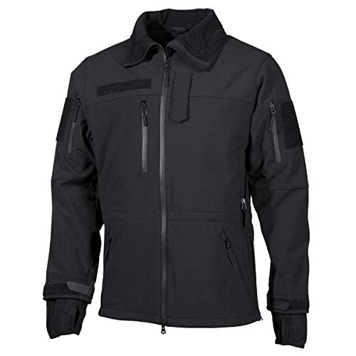 MFH Herren Softshelljacke High Defence, schwarz, XXXL von MFH