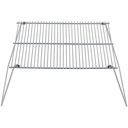 MFH Klappbarer Grillrost 38 x 25 cm Outdoor Grillgitter zum Aufstellen Rost Strandgrill MFH Klappbarer Grillrost 38 x 25 cm Outdoor Grillgitter zum Aufstellen Rost Strandgrill von MFH