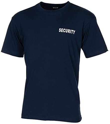MFH T-Shirt, Security, Bedruckt (5XL, blau) von MFH