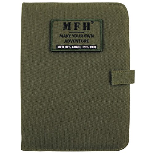 MFH Terminplaner A5 Organizer Ringbuchhalterung Memobuch Timer (Oliv) MFH Terminplaner A5 Organizer Ringbuchhalterung Memobuch Timer (Oliv) von MFH