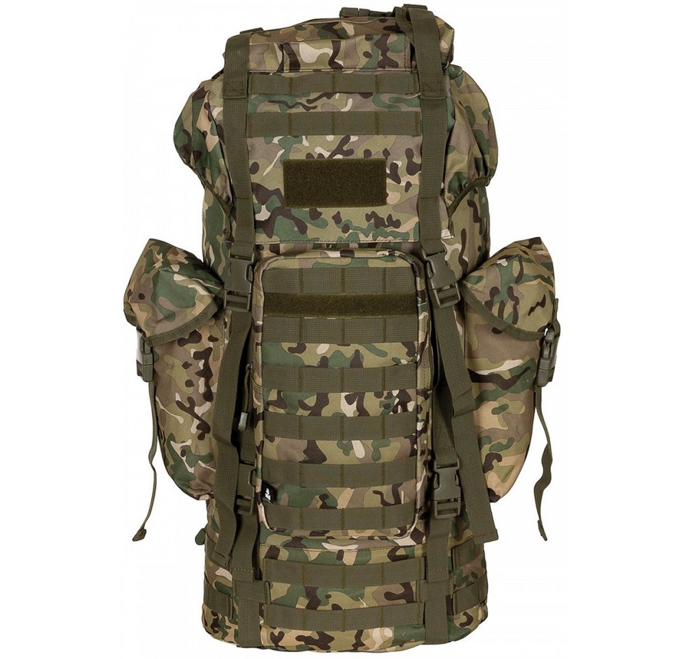 MFH Trekkingrucksack BW Kampfrucksack, "MOLLE", 65 l, Alu-Ausst., op.-camo MFH Trekkingrucksack BW Kampfrucksack, "MOLLE", 65 l, Alu-Ausst., op.-camo von MFH