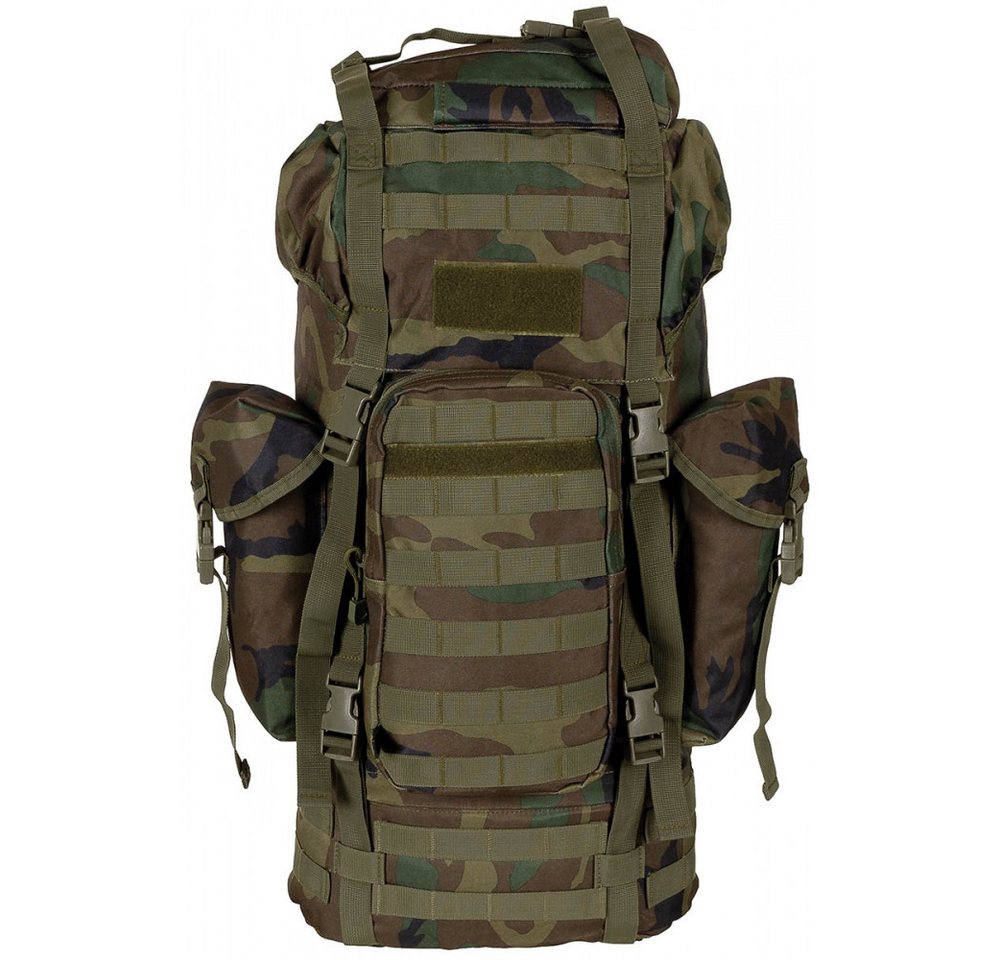 MFH Trekkingrucksack BW Kampfrucksack, "MOLLE", 65 l, Alu-Ausst., woodland MFH Trekkingrucksack BW Kampfrucksack, "MOLLE", 65 l, Alu-Ausst., woodland von MFH