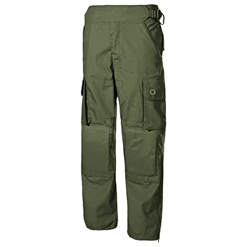 MFH US Kommandohose Smock RipStop Jägerhose Freizeithose Feldhose Outdoorhose verschiedene Ausführungen (M, Oliv) von MFH