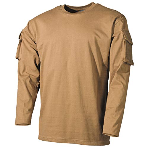 MFH US Mit Ärmeltaschen Langarm-Shirt - Coyote Größe S MFH US Mit Ärmeltaschen Langarm-Shirt - Coyote Größe S von MFH