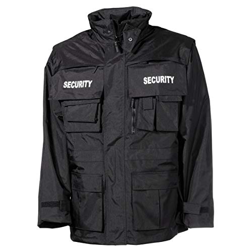 MFH Herren Security Jacke Schwarz Größe 4XL von MFH