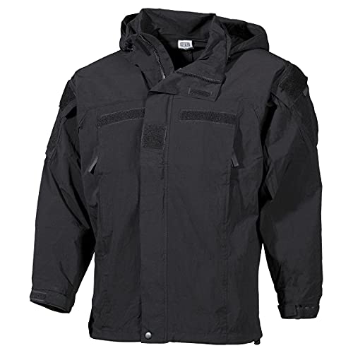 MFH Herren US Soft Shell Jacke Level 5 Schwarz Größe L von MFH