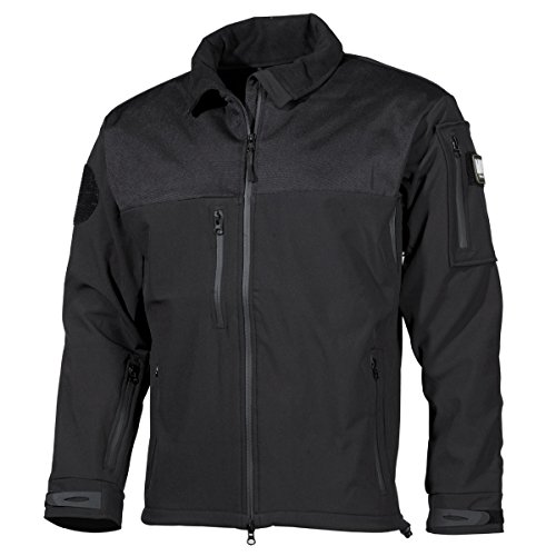 MFH Herren Australia Soft Shell Jacke Schwarz Größe L von MFH