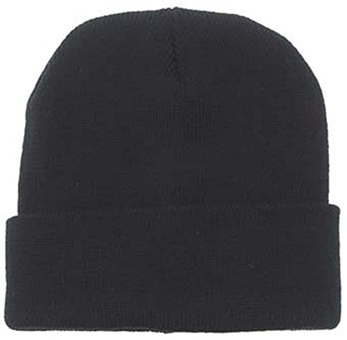 Rollmütze, 100 % Wolle, fein gestrickt 10933A Schwarz Rollmütze, 100 % Wolle, fein gestrickt 10933A Schwarz von MFH