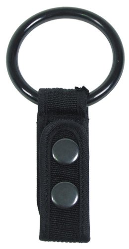 Taschenlampenhalter mit Ringund Nylonclip, schwarz Taschenlampenhalter mit Ringund Nylonclip, schwarz von MFH