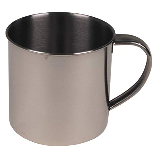 Tasse Edelstahl einwandig 0,25L Tasse Edelstahl einwandig 0,25L von MFH