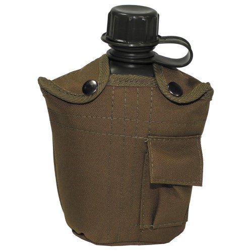 US PLASTIKFELDFLASCHE Nylonbezug Feldflasche Trinkflasche Outdoor Trekking Ski, coyote tan US PLASTIKFELDFLASCHE Nylonbezug Feldflasche Trinkflasche Outdoor Trekking Ski, coyote tan von MFH