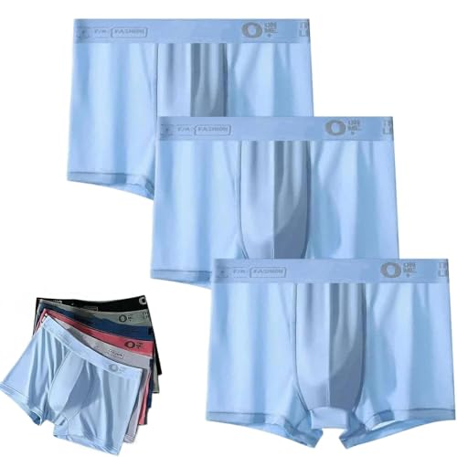 Proplshove-Unterwäsche, Proplshove-Unterwäsche magnetisch, Propelshove-Unterwäsche für Herren, feuchtigkeitsableitende Boxershorts, Dehnbare Boxershorts (Blue,3XL) von MFRVXQUL