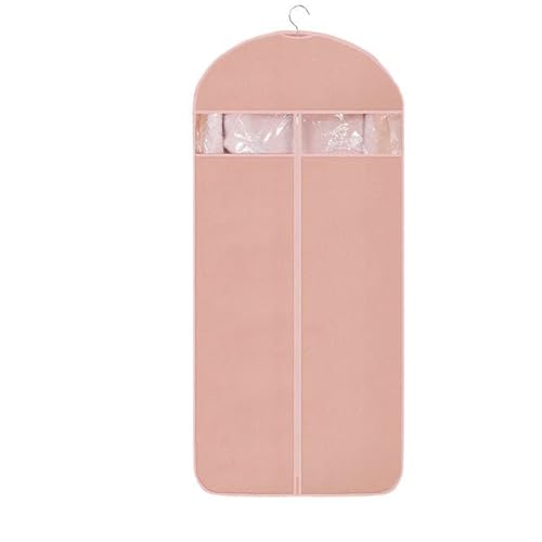 Kleidung Abdeckungen Schutz Taschen Pelz Daunen Jacke Spezielle dreidimensionale Tasche Haushalt Hängende Aufbewahrungstasche(Type B pink,L 60x130x10cm) von MFUPR