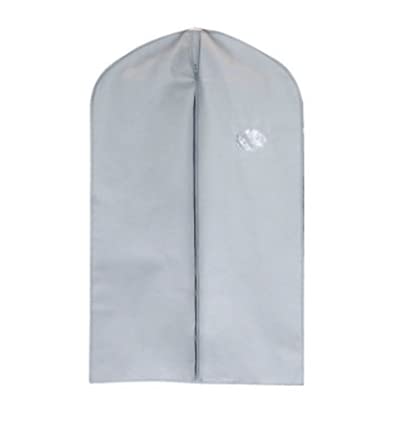 Tragbare, wasserdichte Vlies-Garderobe for Aufhängen von Kleidern und Kleidungsstücken. Partikeldichte Abdeckung for wirksamen Schutz(Gray,60x128cm(24x50in)) von MFUPR