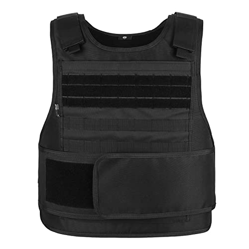 MGFLASHFORCE Taktische Weste für Herren, Sicherheitspolizei, Fbi, Airsoft-Weste, Schwarz, Small/XX-Large MGFLASHFORCE Taktische Weste für Herren, Sicherheitspolizei, Fbi, Airsoft-Weste, Schwarz, Small/XX-Large von MGFLASHFORCE